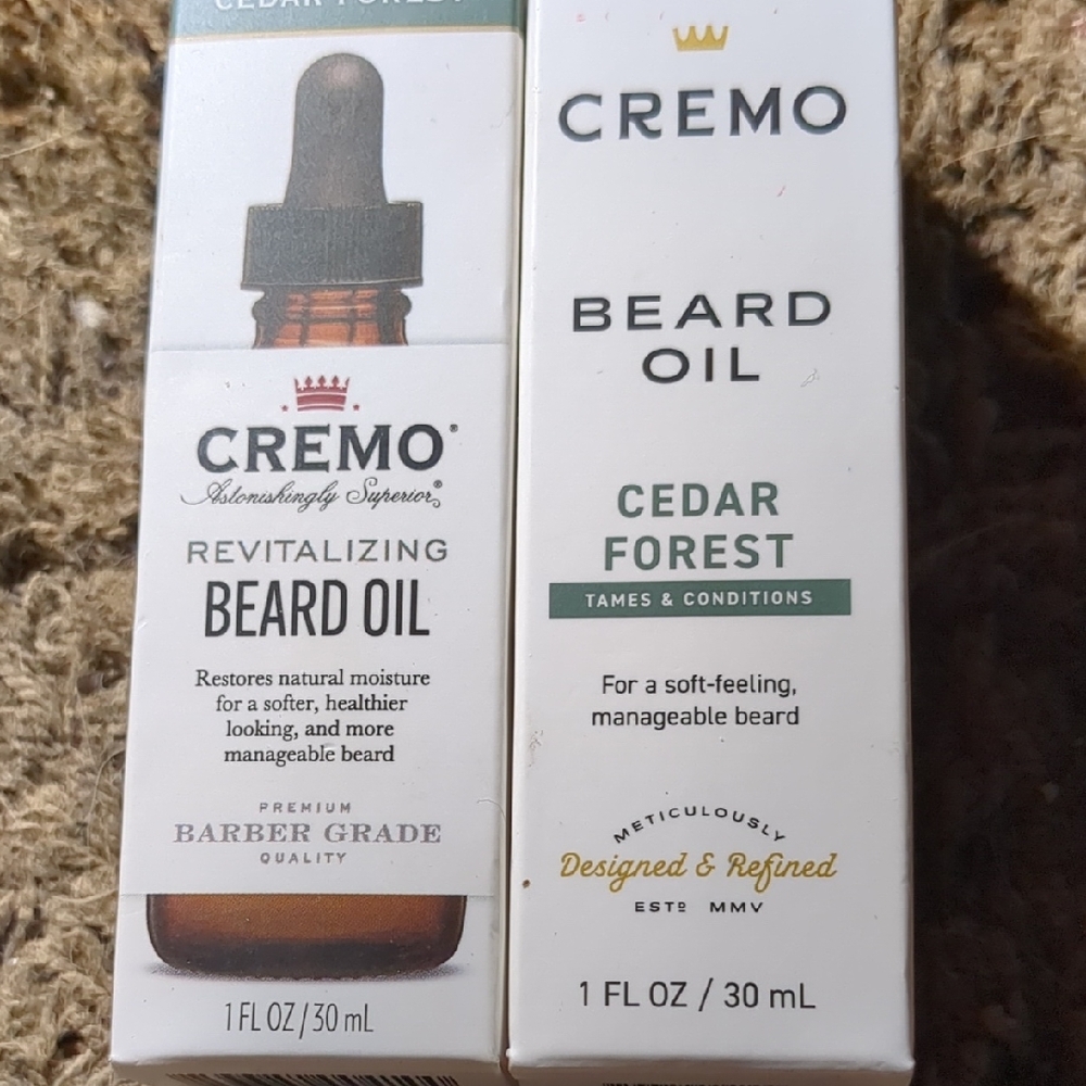 CREMO (2) Cedar Forest Beard Oil